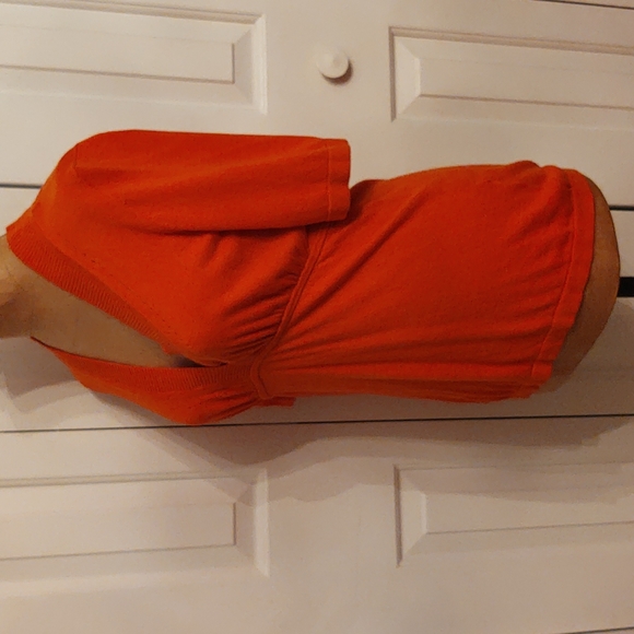 Banana Republic orange thin summer sweater - Picture 2 of 10